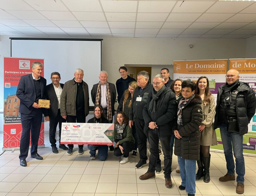 © Élie Lucas. Le Domaine de Moncel Jarny va pouvoir continuer sa restauration grâce à l’implication de la fondation TotalEnergies.