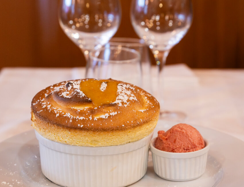 Jean-Marie Taoli, chef et propriétaire de la Fabrique à soufflés. © Éloïse Le Névanic
