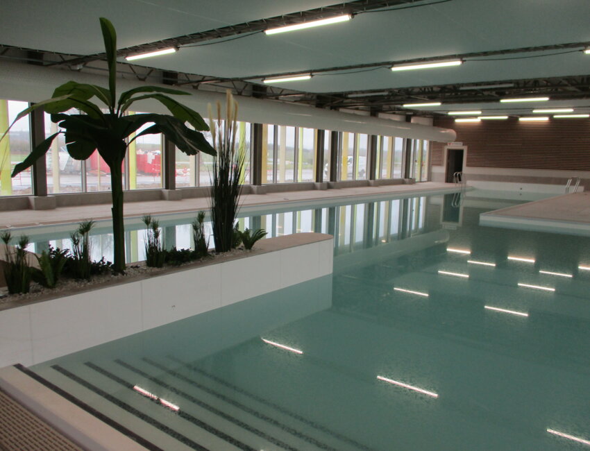 Un toboggan de plus de 70 m a été installé.