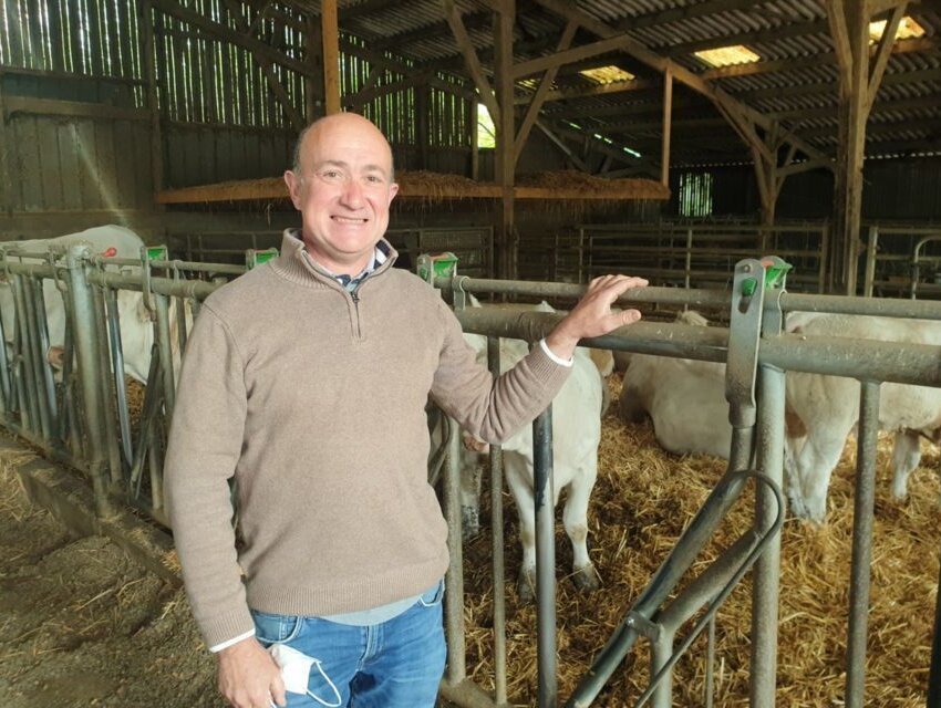 Olivier Parcy, représentant de la Vallée de la Somme au Salon de l'agriculture