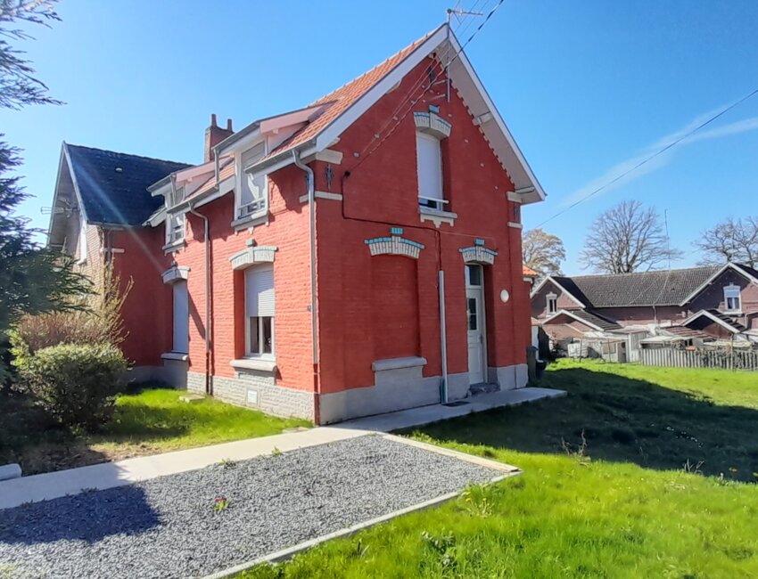 Réhabilitation ERBM extérieure à Raismes à la Cité du Pinson. ©Samuel Dhote