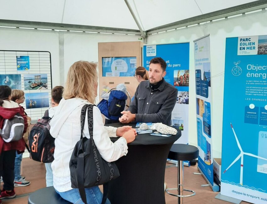 Cap sur l’emploi : le parc éolien Dieppe Le Tréport recrute au BLIEM