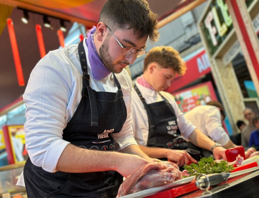 Salon de l'agriculture : deux apprentis amiénois au concours des Jeunes bouchers