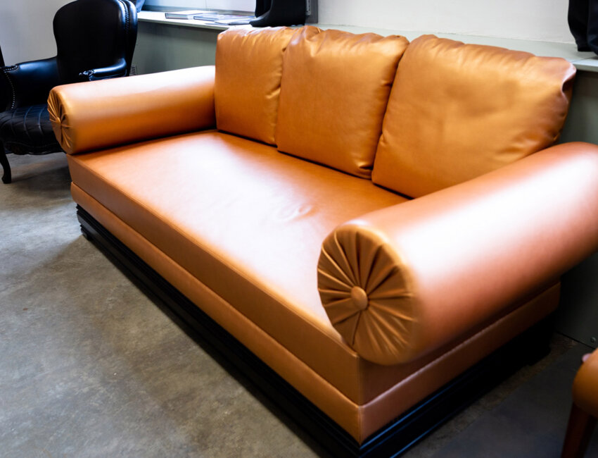 © Johann Marin-Thiery. Très investi dans la filière cuir, Jacques Desbrosses est également trésorier de la Fédération française de la tannerie mégisserie.