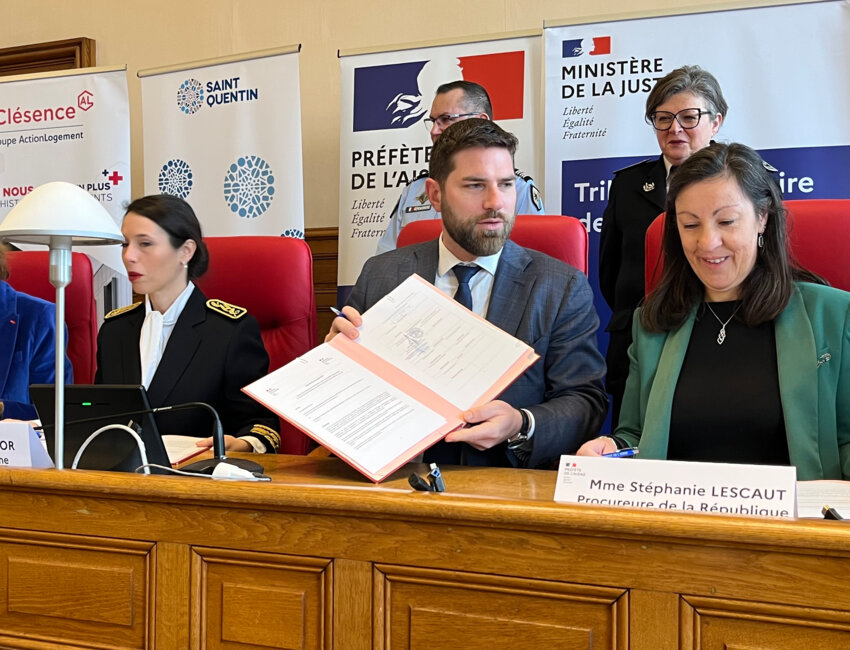 Saint-Quentin : Le ministre de la Ville vient renforcer l’action des bailleurs sociaux face à la délinquance