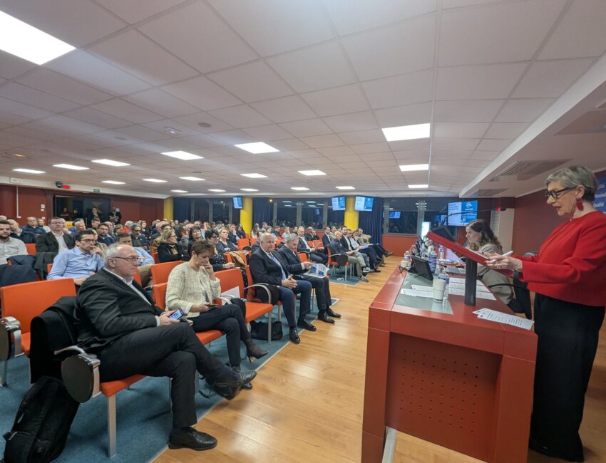 Les brokers, agents immobiliers spécialistes du marché des entreprises et commerces ont détaillé l’évolution du marché et les enjeux à venir. (x) Aletheia Press / Nadège Hubert