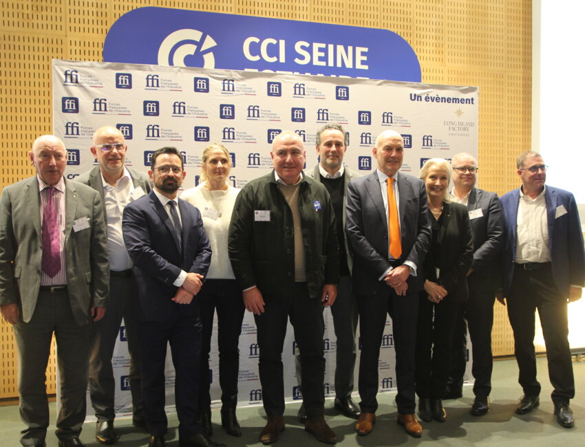 Les Forces françaises de l'Industrie débarquent au Havre