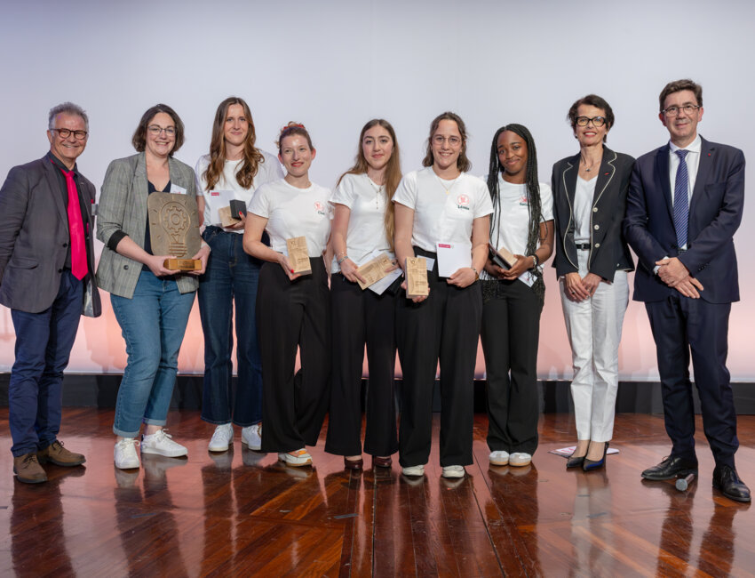 Les finalistes de l'édition 2025. ©Elles bougent