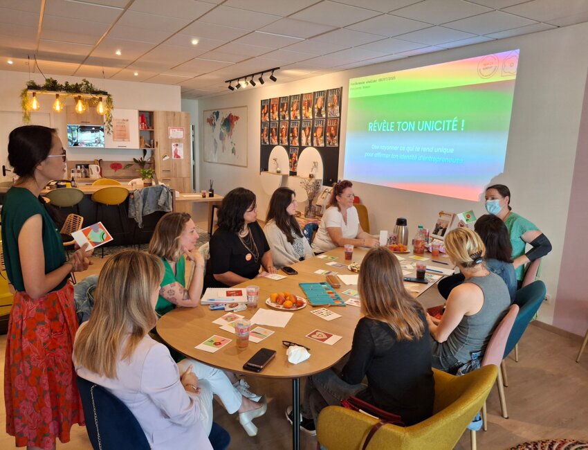 Chloé Dybizbanski, référente du réseau «Business Women». © BGE Picardie
