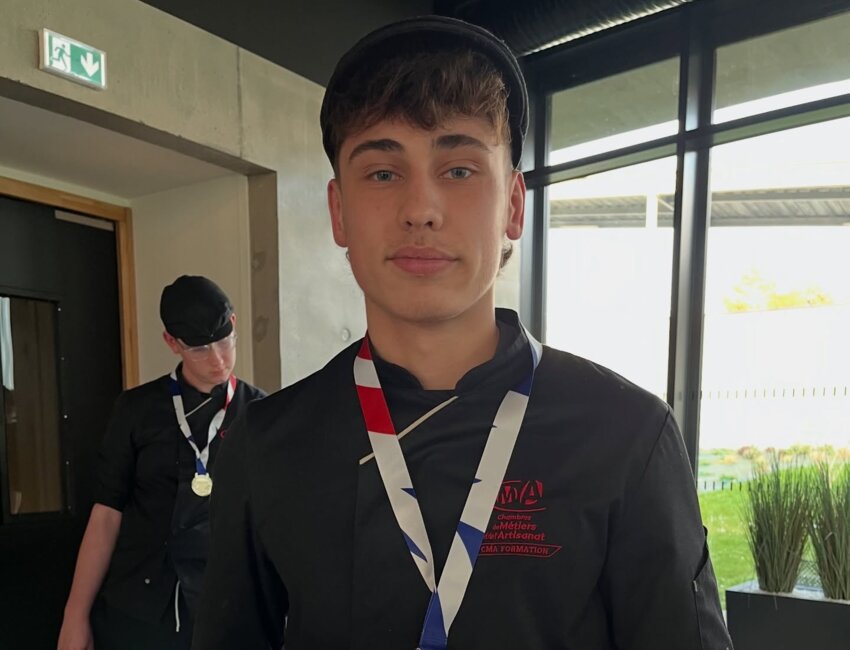 Ricardo Faustino de la CMA Formation Laon est arrivé premier. (c) CMA HDF