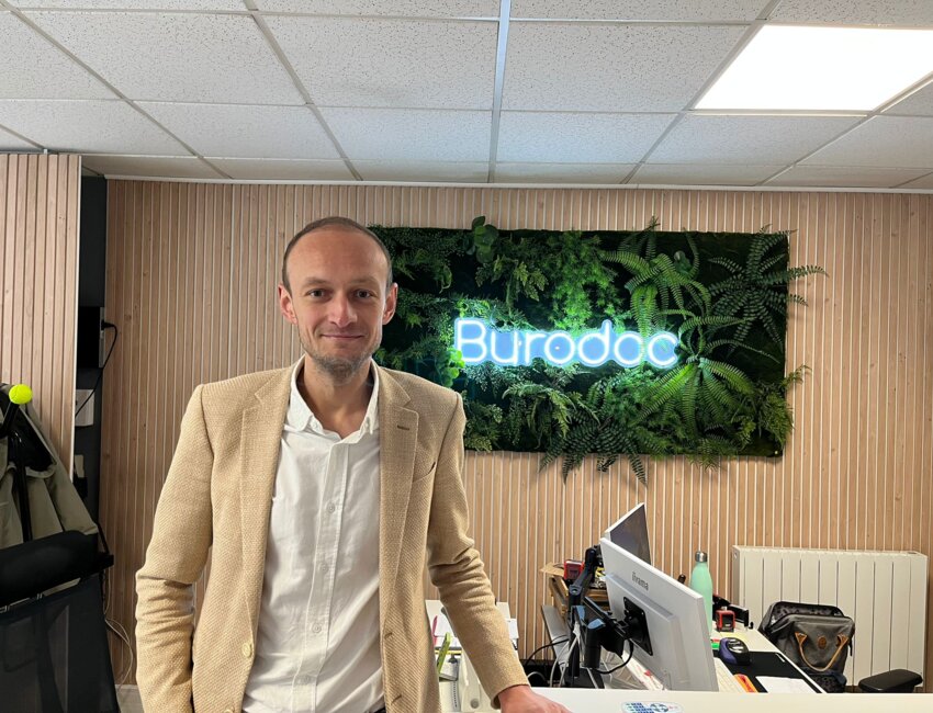 Benjamin Sémard, dirigeant de Burodoc depuis 2024.