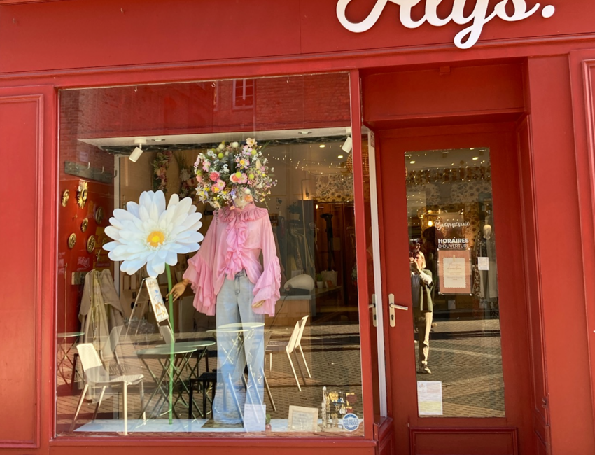 Laurence Caron aime travailler la couleur.