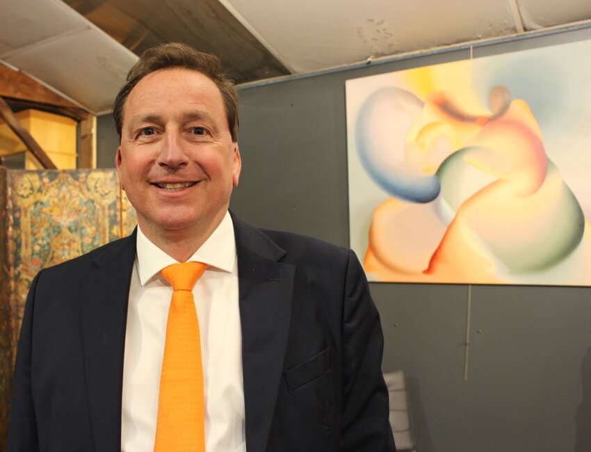 Les membres du bureau de l'Association du master Droit notarial d'Amiens, organisatrice de la soirée.