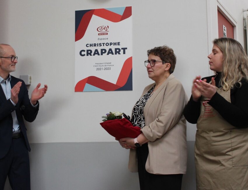 Les Palmes nationales CMA France remises à Christophe Crapart à titre posthume