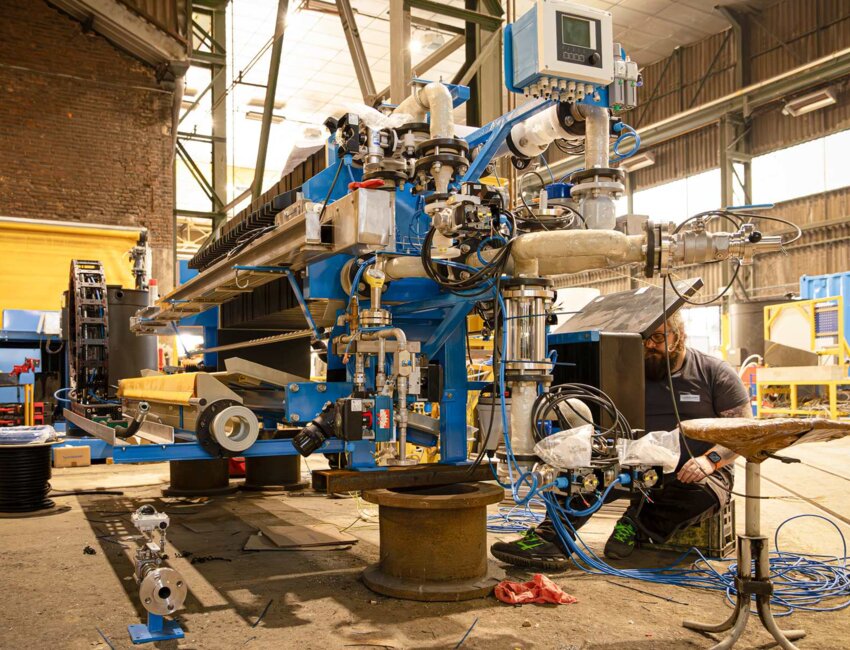 L’entreprise conçoit et fabrique des filtres-presses destinés à l’industrie sucrière notamment. (c) Marie-Line Waroude