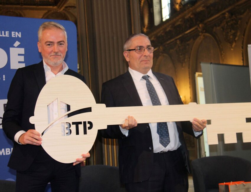 © Emmanuel Varrier . Arnaud Tisserand a succédé à l’automne dernier à Alban Vibrac à la tête de la Fédération du BTP de Meurthe-et-Moselle.