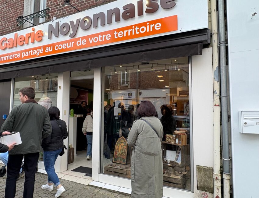 Le traiteur antillais, Reva Delice, un des commerçants installés au sein de la Galerie Noyonnaise.