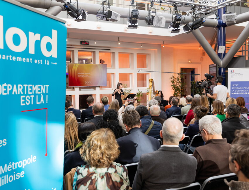 La célébration s'est déroulée jeudi 25 février à France 3 Lille. © Lena Heleta