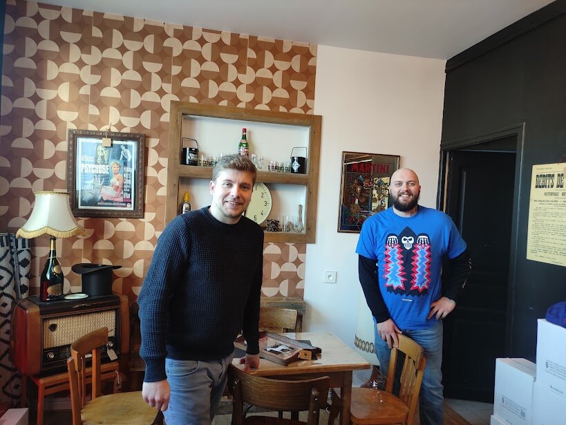 Gautier Bigot a repris la cave Saint-Vincent depuis fin janvier.