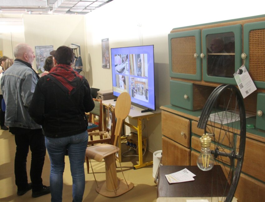 © Emmanuel Varrier. Pendant cinq jour, le salon Habitat Déco, Métiers d’Art et Antiquaires a investi le parc des expositions de Nancy.