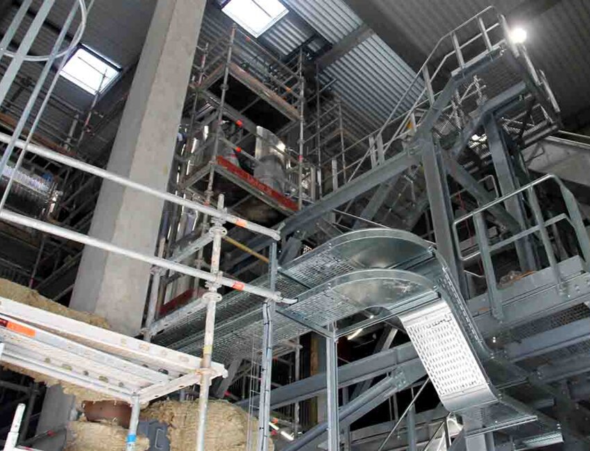 © Emmanuel Varrier. Sofidel vient d’équiper son usine de Frouard d’une deuxième chaudière biomasse.