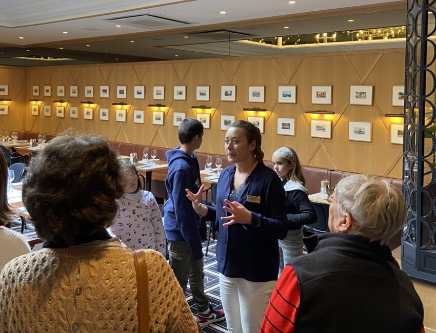 Visite de l'hôtel Barrière Le Westminster, Le Touquet. ©Lucas Roseuw