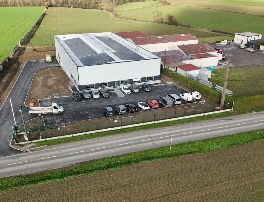 DMTechnologies a créé un nouveau bâtiment de 1500 m². (c) DMTechnologies