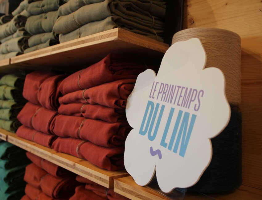De la graine au textile, toute la filière sera mise à l'honneur lors des animations qui se termineront mi-juillet. © Aletheia Press / B.Delabre