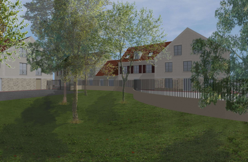 Les futurs locataires bénéficieront de services à proximité immédiate de chez eux avec notamment 13 cabinets de santé situés au rez-de-chaussée. © GP Architectes