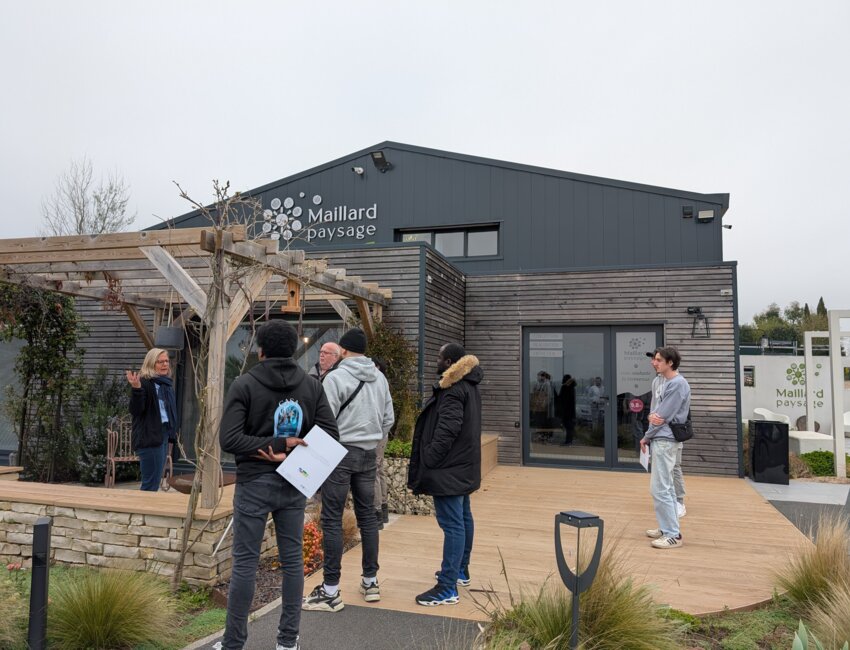 Maillard Paysage a ouvert ses portes à l’occasion de la 1ère semaine du paysage. © Alethiea Press / D. La Phung