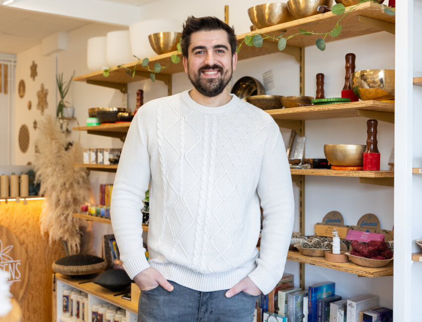Antony Antic, le fondateur de L’Atelier des sens. © Éloïse Le Névanic