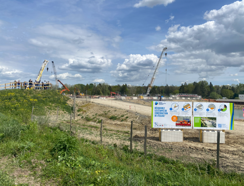 Le nouveau belvédère. © SCSNE