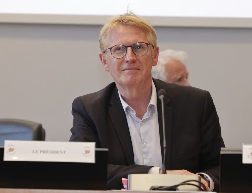 Frédéric Fauvet, nouveau président d'Amiens Métropole. © L. Rousselin / Amiens Métropole