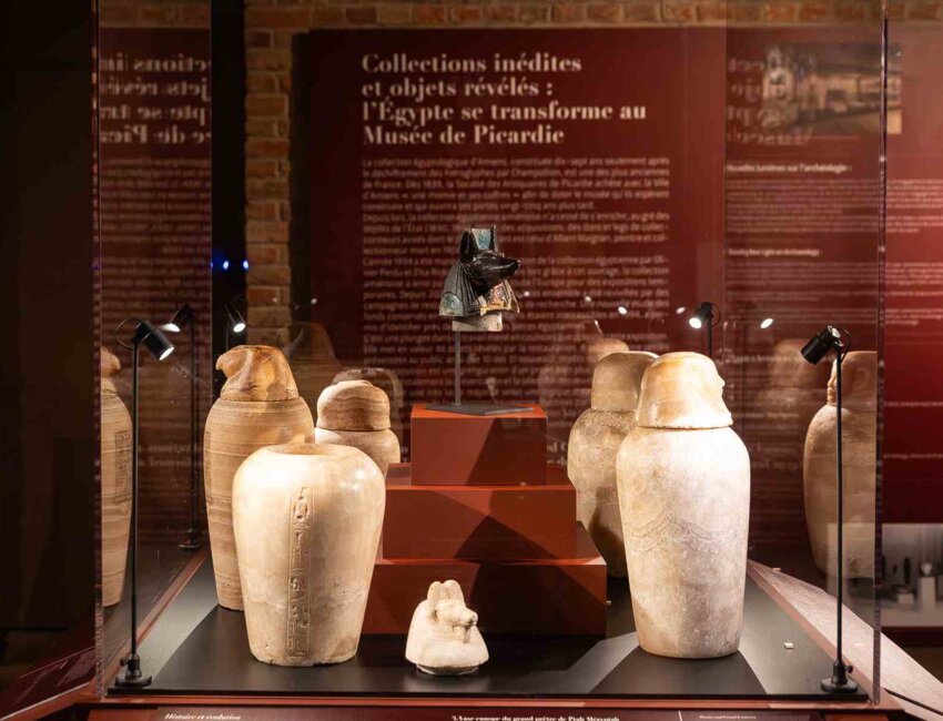 La collection du fonds égyptien. (c) Eloïse Le Névanic