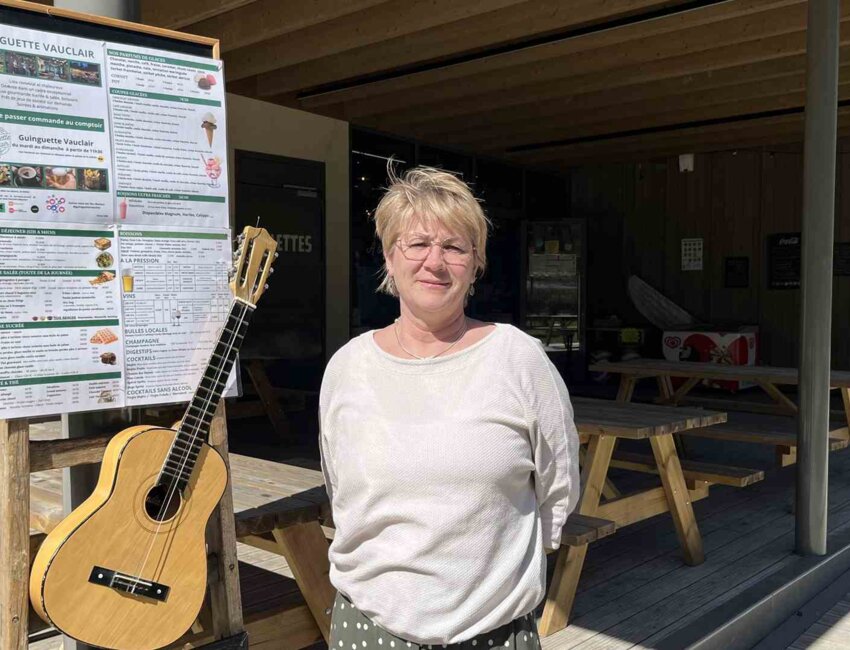 Deuxième saison pour Perrine Tardiveau qui tient la Guinguette, la brasserie au sein du Pavillon.