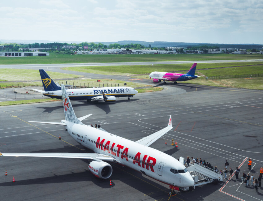 Le tamac de Paris-Beauvais. © Aéroport Paris-Beauvais