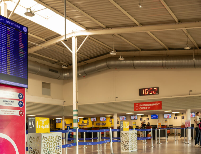 Le Terminal 2 de l'aéroport. © Marie-Line Waroude