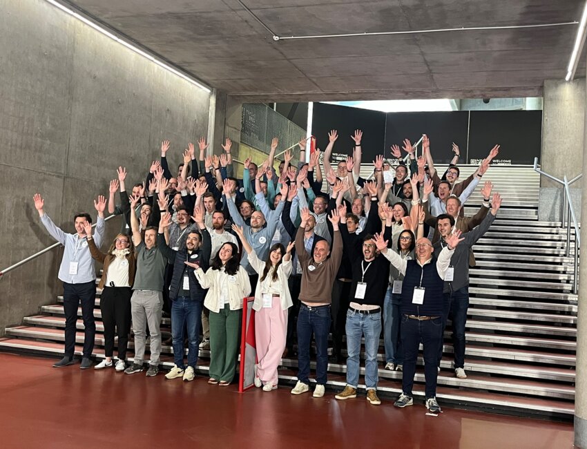 La promotion 2025 du Réseau Entreprendre Nord au grand complet.
