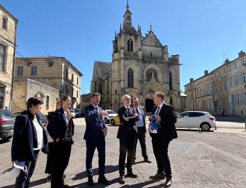 © Alexandra Marquet. Henri Prévost s'est rendu dans le quartier sauvegardé de la Ville-Haute de Bar-le-Duc.