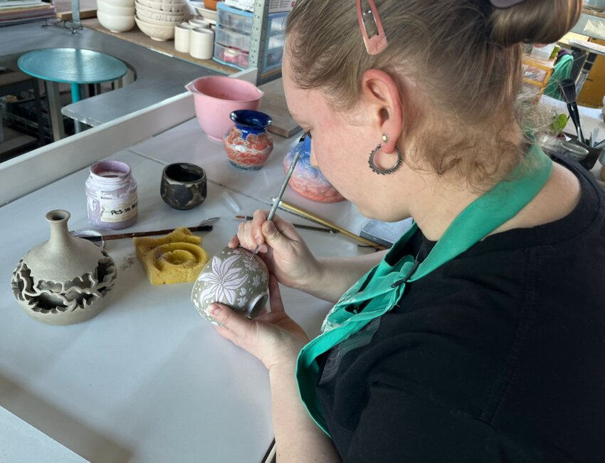 Anne-Fleur Totain a décidé de se reconvertir après quatre ans dans l'architecture.