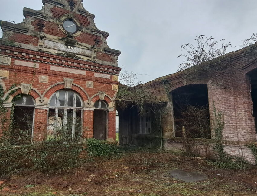 Le site était en friche depuis plusieurs décennies.