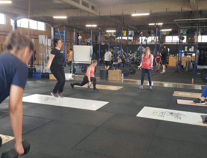 L’activité de renforcement musculaire en entreprise, collective ou individuelle. © Ufolep 80