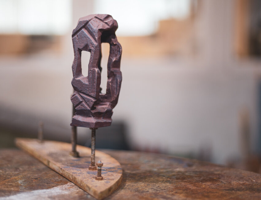 © Johann Marin-Thiery. Modèle initial de Laurent Lajoye. La sculpture finale mesurera 2,5 mètres.