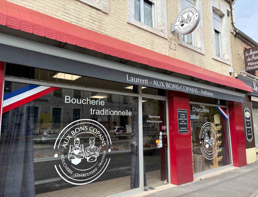 La boucherie a ouvert en juin 2025.