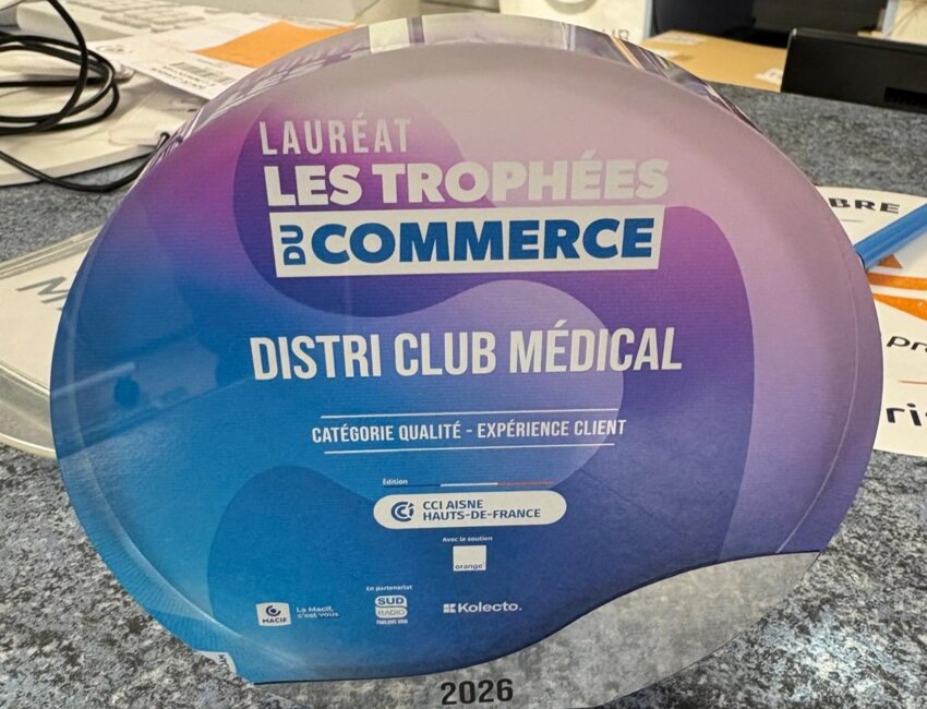 Le trophée récompense le magasin pour la qualité de son expérience client.