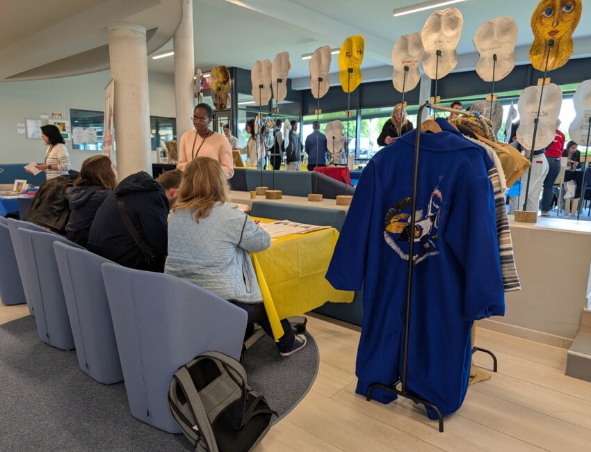 Les collégiens, lycéens et étudiants en BTS ont participé à des ateliers, des rencontrer avec des chefs d’entreprises et se sont initié aux bases de l’entrepreneuriat. © Aletheia Press / DLP