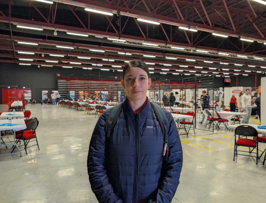 Océane Gigault fait partie des 180 jeunes accueillis à l’EPIDE. © Aletheia Press / D. La Phung