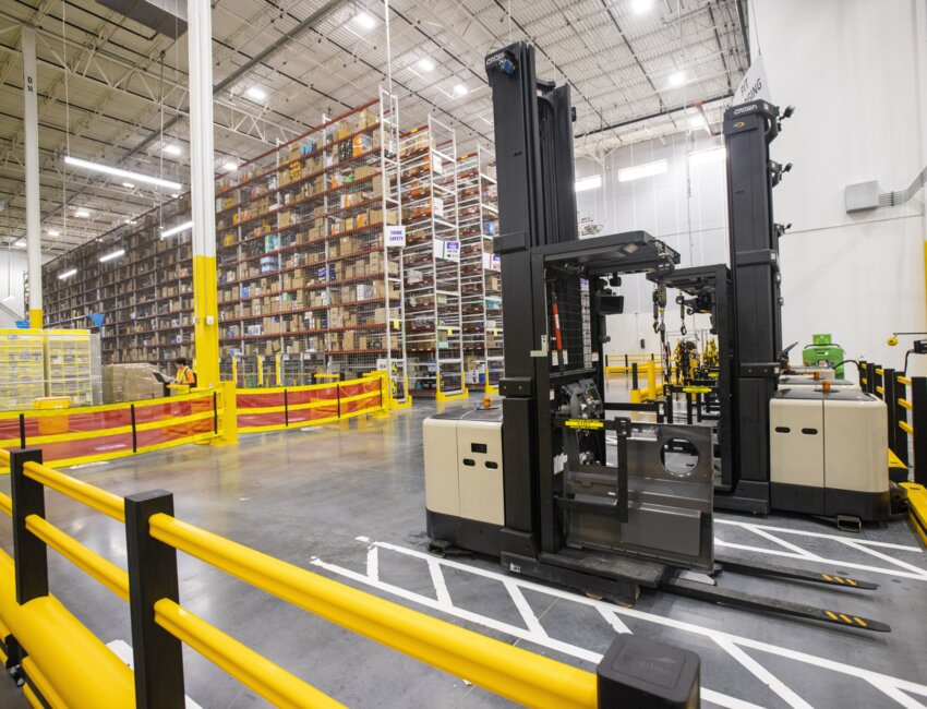L'américain Amazon fait partie des importants pourvoyeurs d'emplois en Hauts-de-France. ©Amazon