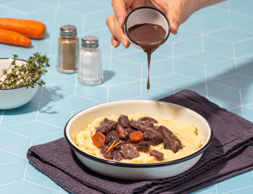 Le bœuf bourguignon garde sa saveur originelle © Bellycare