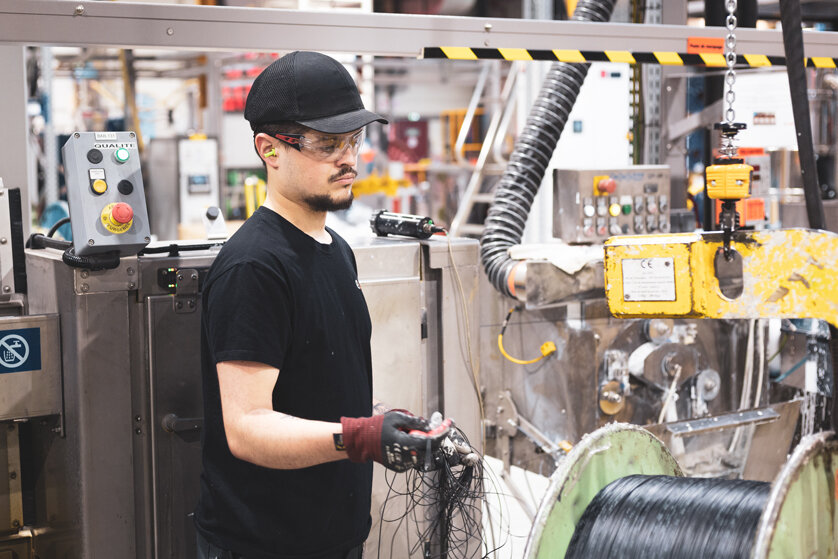 © Johann Marin-Thiery. Chaque opérateur est responsable de l’ensemble de sa ligne de fabrication.